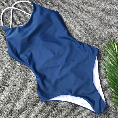 Dam Baddräkt Shaping Polyester Spandex Trendig Design 13