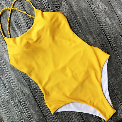 Dam Baddräkt Shaping Polyester Spandex Trendig Design 12