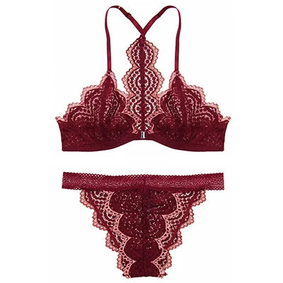 Variant image for Damenunterwäsche-Set, romantisches Bustier, Nylon und Baumwolle-25