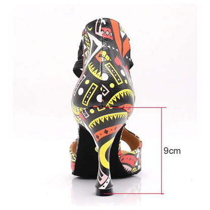 Dam Sandaler Pumps i PU med Vadderad Sula-4