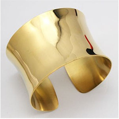 Dam Armband Guld Elegant Rostfritt Stål Handgjort Smycke-1