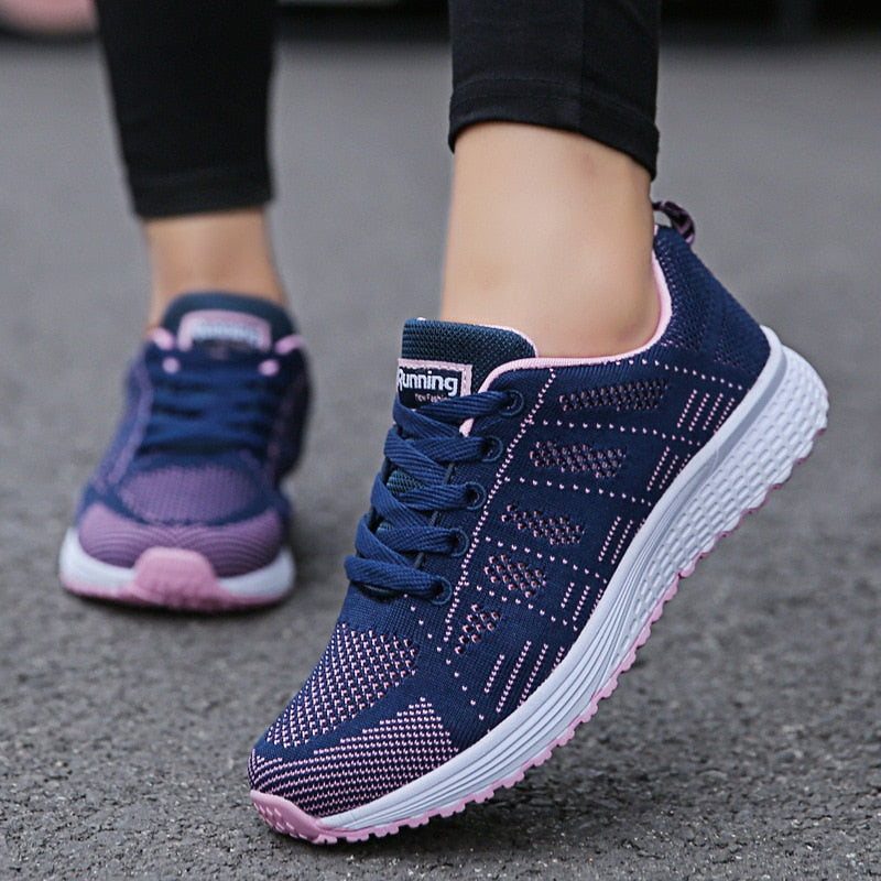 Dam Sneakers Lätta Premiumkvalitet för Träning och Vardag-6
