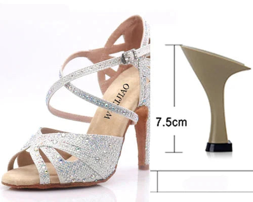 Variant image for Dam Sandaler Glittrande PU Innersula Bekväm Design-17