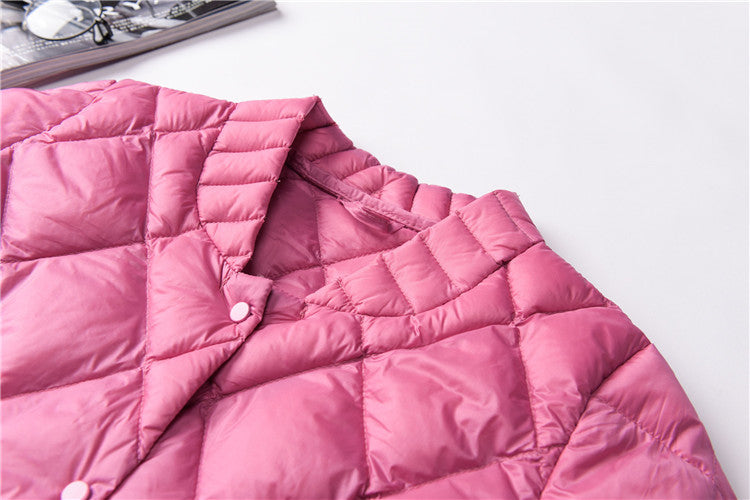 Damjacka Höststil Modern Polyester och Bomull-6