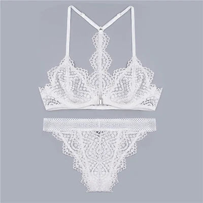 Variant image for Damenunterwäsche-Set, romantisches Bustier, Nylon und Baumwolle-40