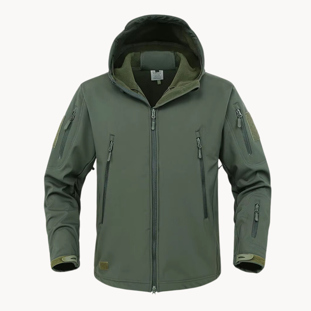 Herrjacka Vattentät Minimalistisk Design För Vinter och Höst-1