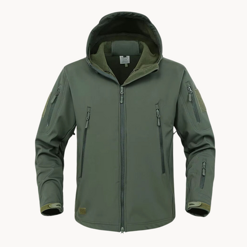 Herrjacka Vattentät Minimalistisk Design För Vinter och Höst-1