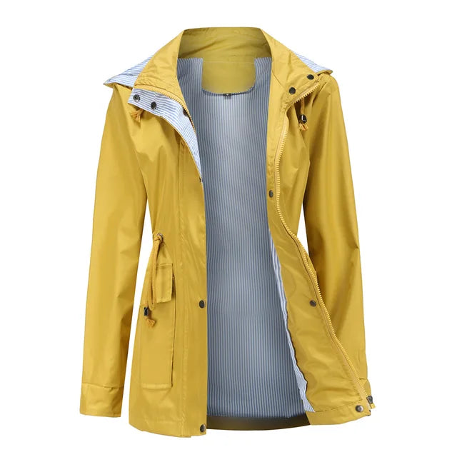 Variant image for Junior Vindbrytare Jacka med Huva Vattenavvisande Polyester-31