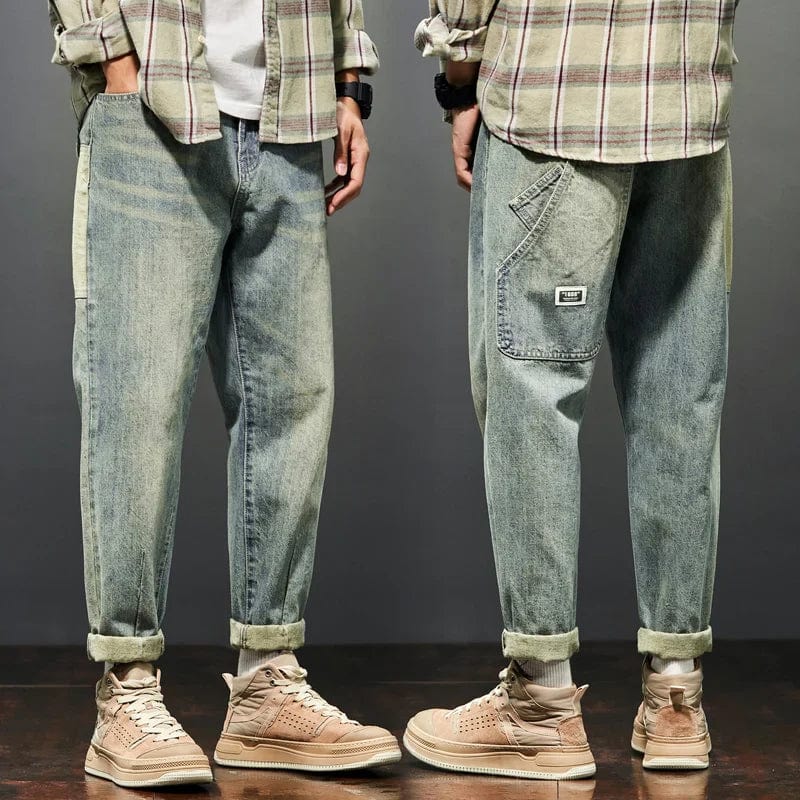 Variant image for Damjeans Hög Midja Retro Design i Hållbart Material-7