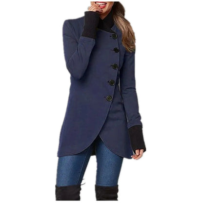 Damjacka Modern Design Mjuk Bomull Återvunnen Polyester 9