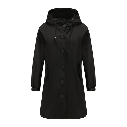 Damjacka Vattenavvisande Huvjacka Lätt Polyester-1