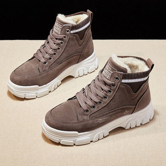 Kvinnors Sneakers Trendig Design Syntetisk Pälsfoder-1