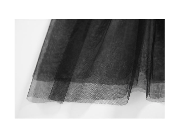 Dam Nattklänning Spaghetti Band Polyester Med Spetsdetalj-6