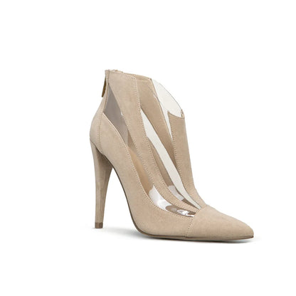 Dam Fotledstövlar Slingbacks Transparent Gummi-2
