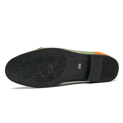 Herrskor Slip-on Elegant Läder för Komfort och Stil-4