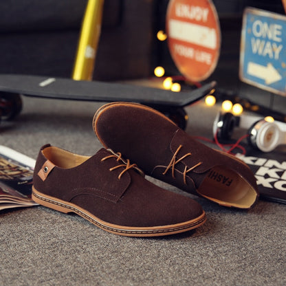 Herrskor Oxford Klassisk Design Läder-3