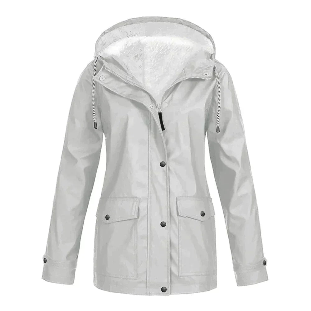 Variant image for Damjacka Modern Vattenavvisande Polyester för Regniga Dagar-36
