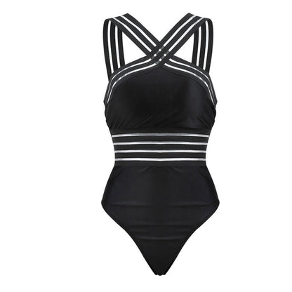 Baddräkt Dam Push-up Shaping Högkvalitativt Tyg-3