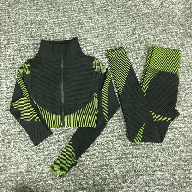 Variant image for Dam Sportset Yoga Monokrom Nylon-25