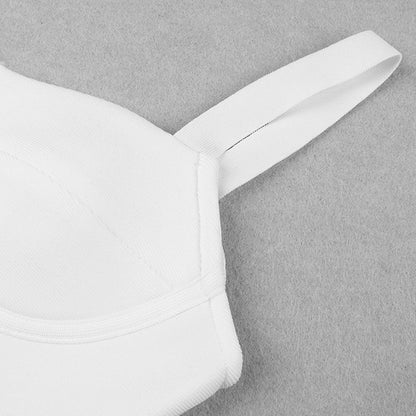 Matchande Set Dam V-ringad Topp Bred Byxa Nylon Rayon Spandex-6