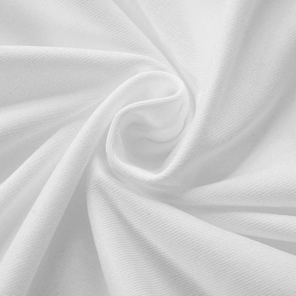 Kvinnors Långärmad Klänning Monokrom Polyester-6