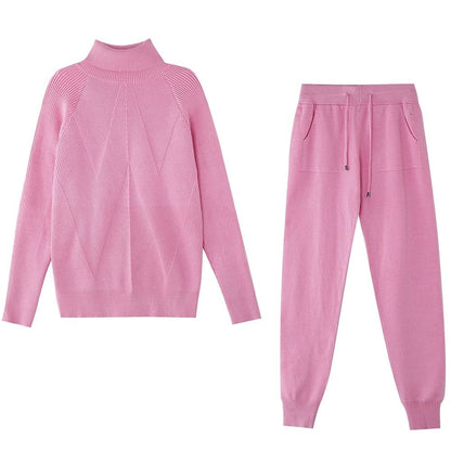 Dam Fritidsbyxor Medelhög Midja Mjuk Acetat Pencil Pants 11