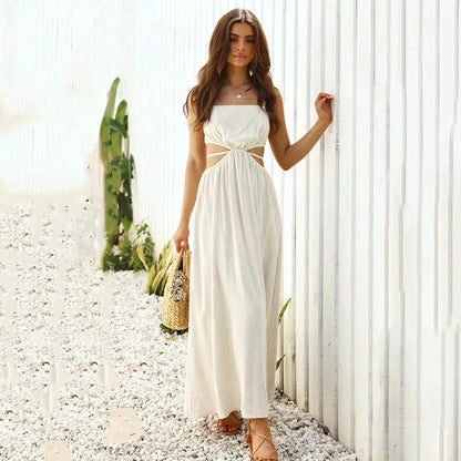 Variant image for Dam Sommarklänning Elegant Lätt Material för Bröllopsgäst och Fest-1