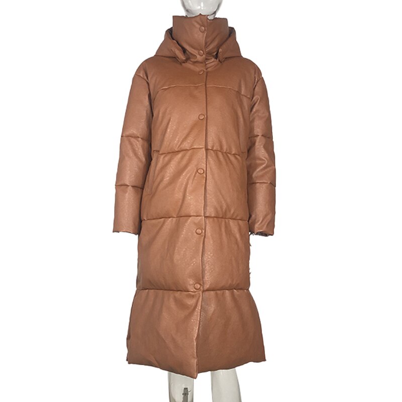 Variant image for Dam Vinterjacka Trendig Polyester för Kalla Dagar-2