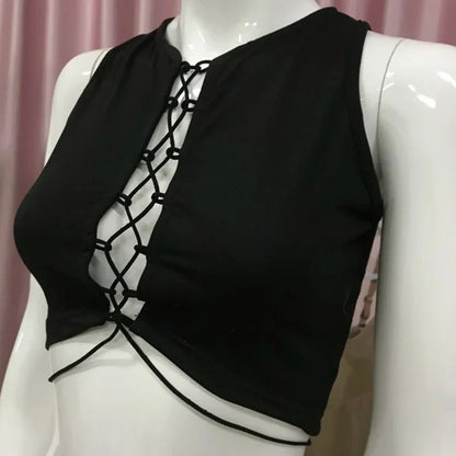 Dam Festtoppar Kortärmad Polyester-Bomull med Slående Halsringning-6