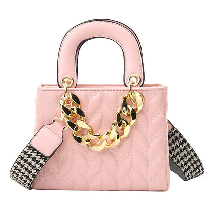 Variant image for Handväska Dam Geometrisk Design PU-Läder med Dubbelt Grepp och Flera Fack-2