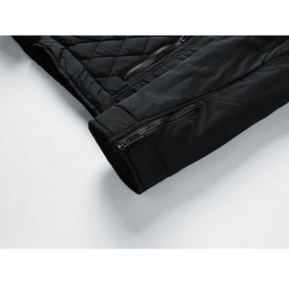 Lång Svart Kofta Dam i Mjukt Material – Klassisk Cardigan för Vardag och Fest 4