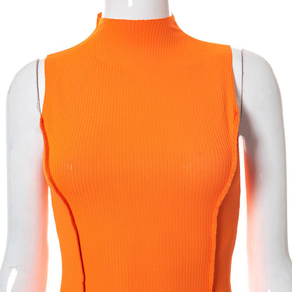 Dam Klumpsuit Slim Fit Rund Hals Polyester Spandex-6