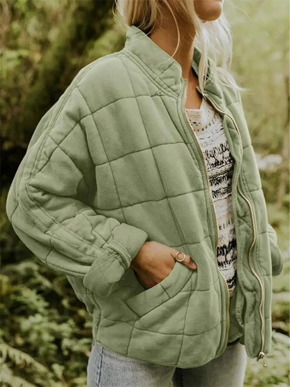 Variant image for Överdimensionerad Damjacka Förtjockad Polyester för Kalla Dagar-31