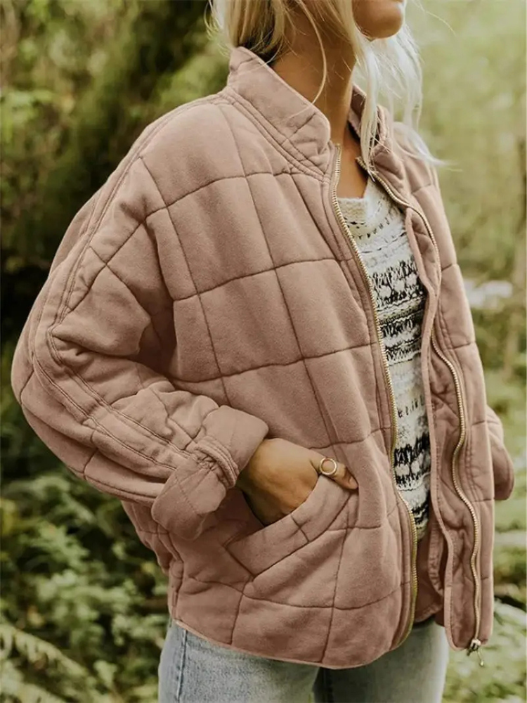 Variant image for Överdimensionerad Damjacka Förtjockad Polyester för Kalla Dagar-41
