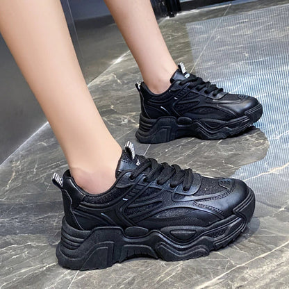 Variant image for Damskor Bekväma Syntetisk Läder Lätta Skor för Alla Tillfällen-1