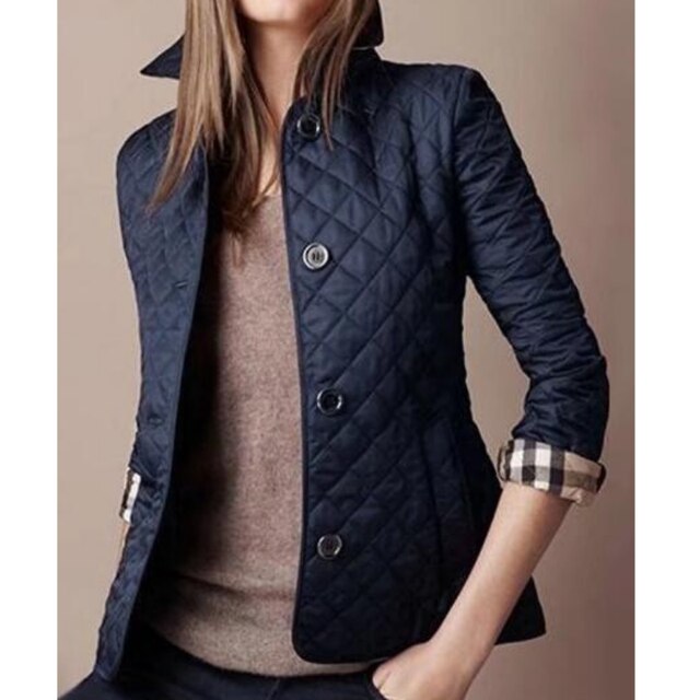 Variant image for Dam Vinterjacka Slim-Fit Bomull Klassisk Design-25
