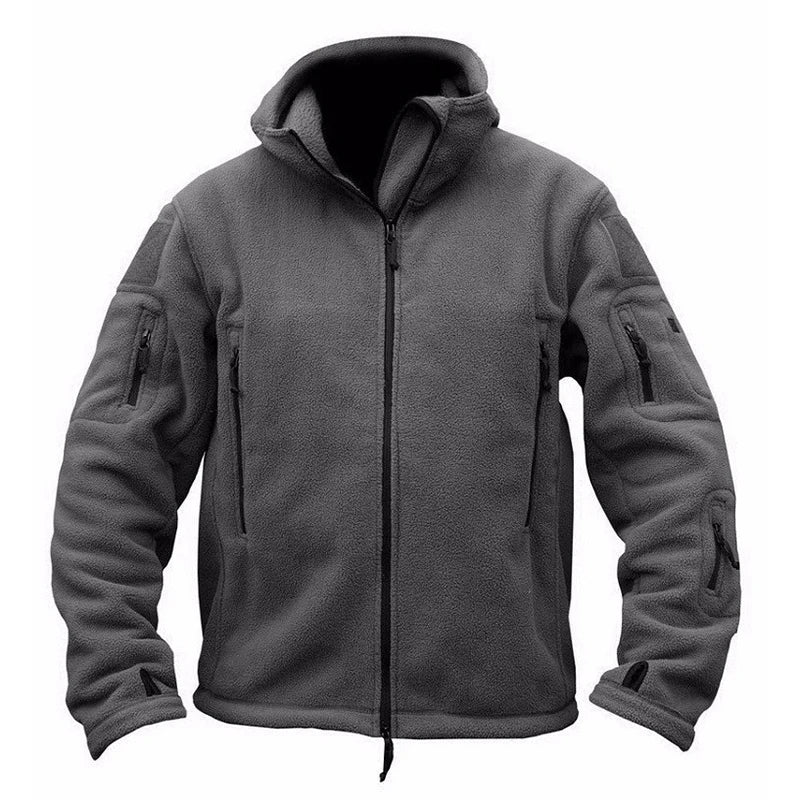 Hoodies Män Med Flera Fickor i Hög Kvalitet 100% Bomull-5