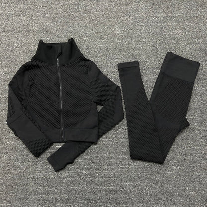 Variant image for Dam Sportset Yoga Monokrom Nylon-22