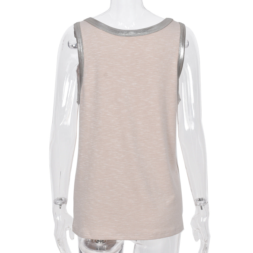 Dam Tank Top Casual Broadcloth-4