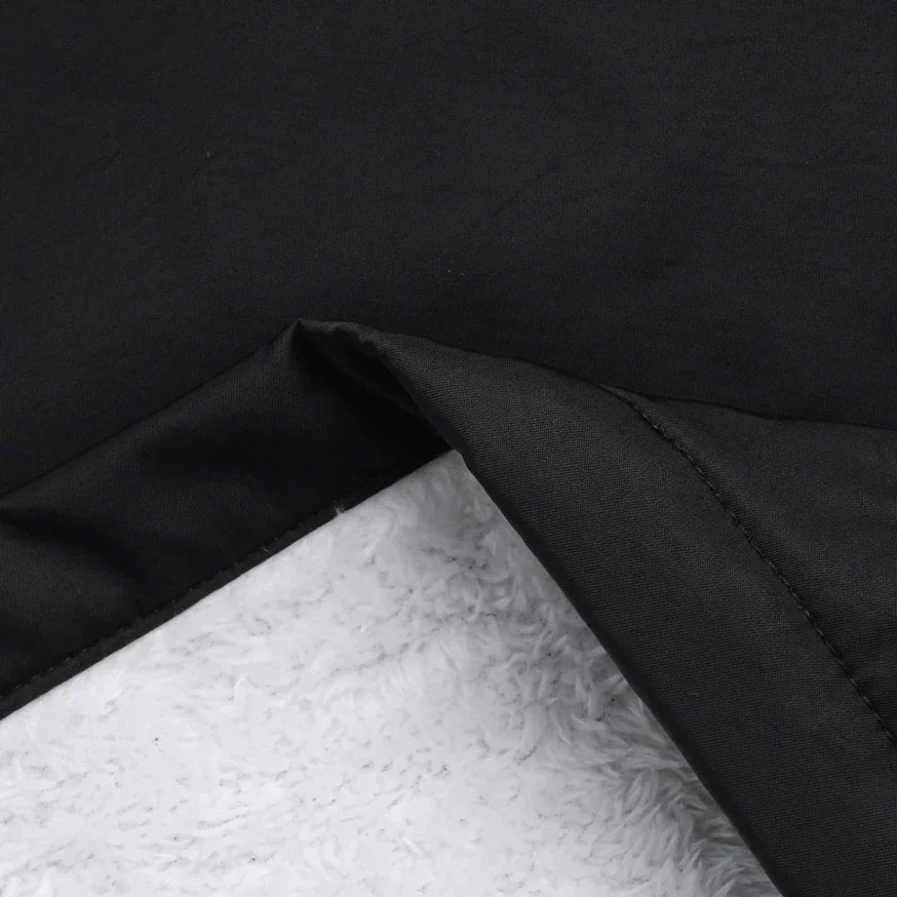 Damenjacke Wasserdicht Elegantes Design mit Verstellbarer Kapuze und Praktischen Taschen-5