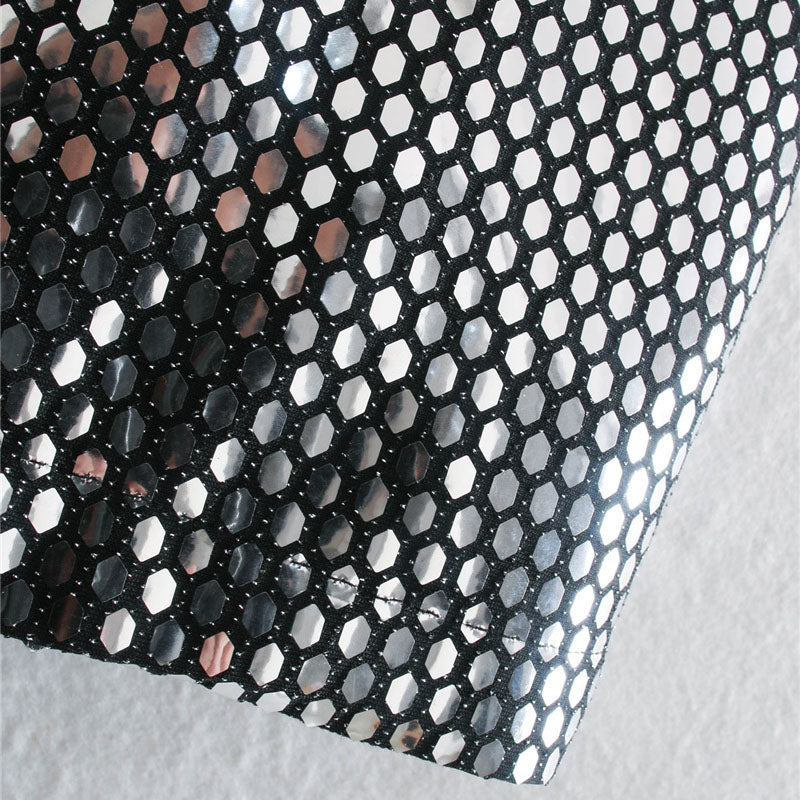 Kvinnors Mini Kjol Med Paljetter Och Ruffles Polyester-4