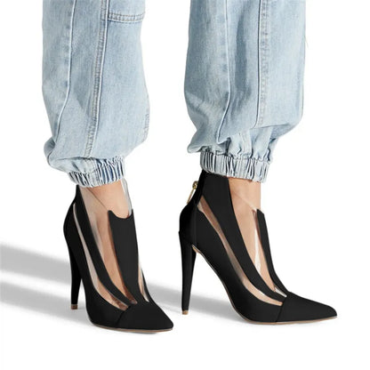 Variant image for Dam Fotledstövlar Slingbacks Transparent Gummi-12
