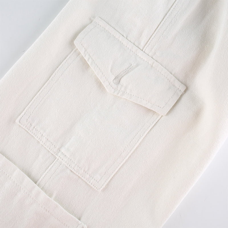 Dam Jeans Hög Midja Ljust Tvättade Bomull och Spandex 6