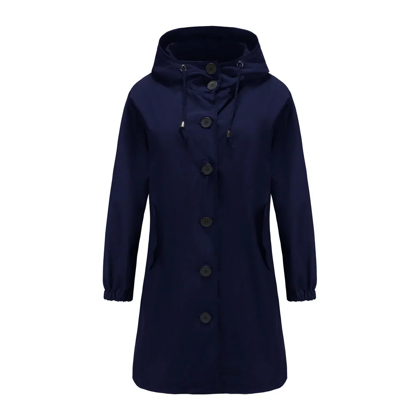 Variant image for Dam Trenchcoat Vattenavvisande Klassisk Stil Långt Tyg-4