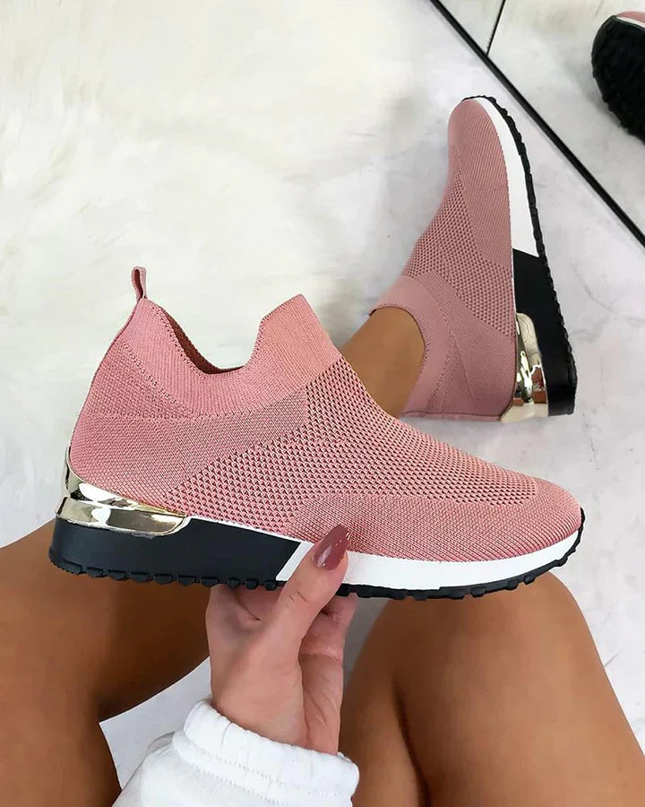 Variant image for Kvinnors Sneakers Slip-On Textil Med Ortopediskt Stöd-31
