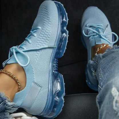 Kvinnors Sneakers Ortopedisk Design Andningsbara Syntetiska Tyger 13