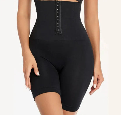 Kostymbyxor Dam Hög Midja Kontrollerande Material för Elegant Stil-3