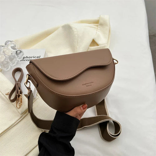 Dam Väska Crossbody Minimalistisk Vegansk Läder 2