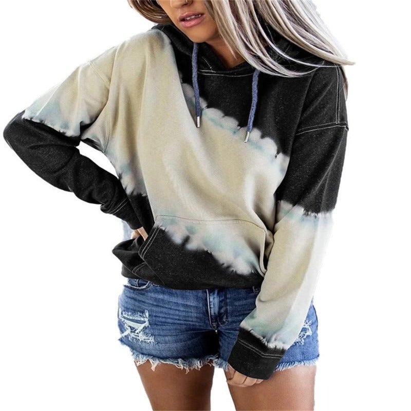 Hoodie Herr Sportig Avslappnad Bomull 6
