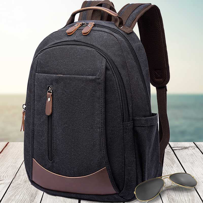 Variant image for Unisex Ryggsäck Anti-stöld Linne Ergonomisk Design-3
